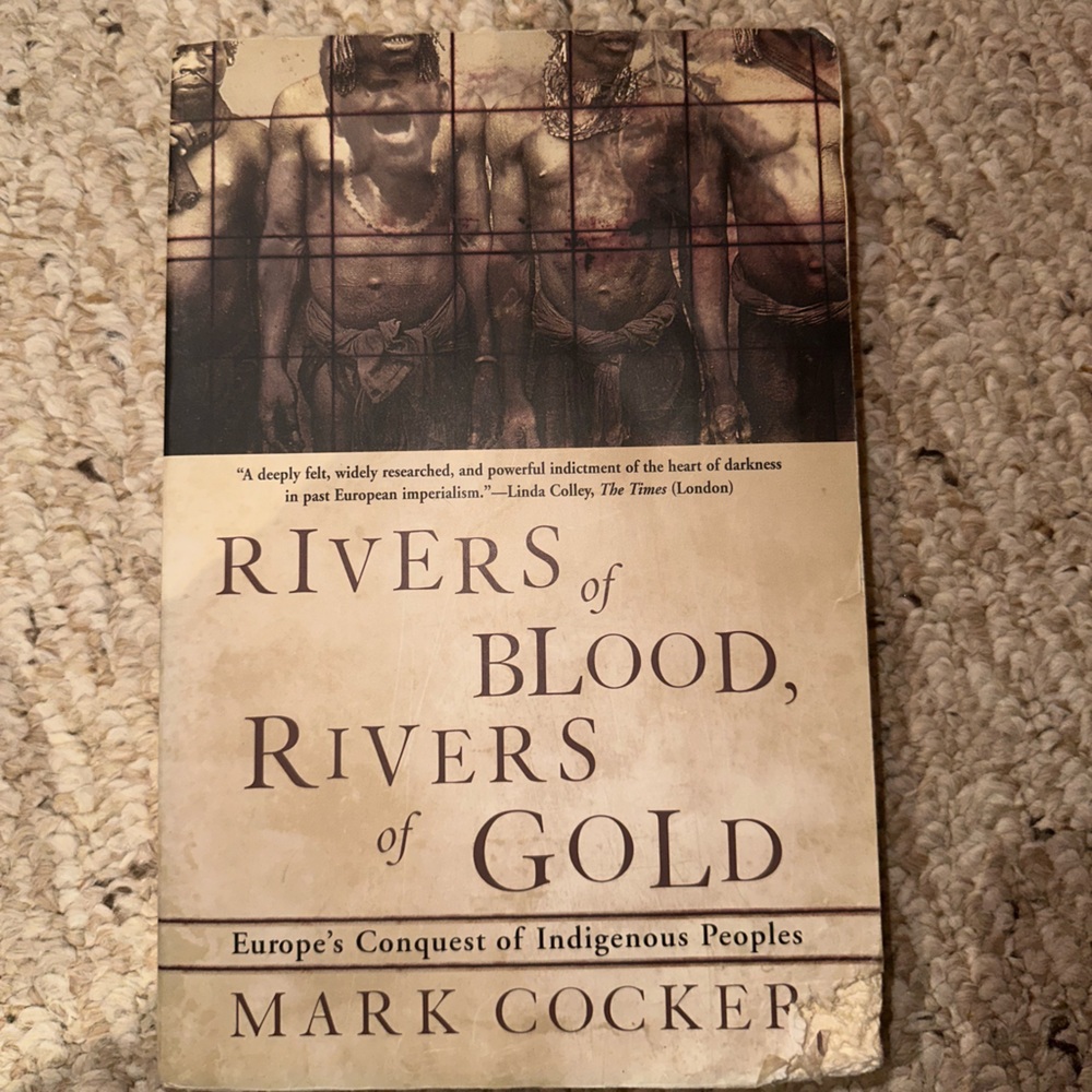 Rivers of blood, rivers of Gold, Mark Cocker